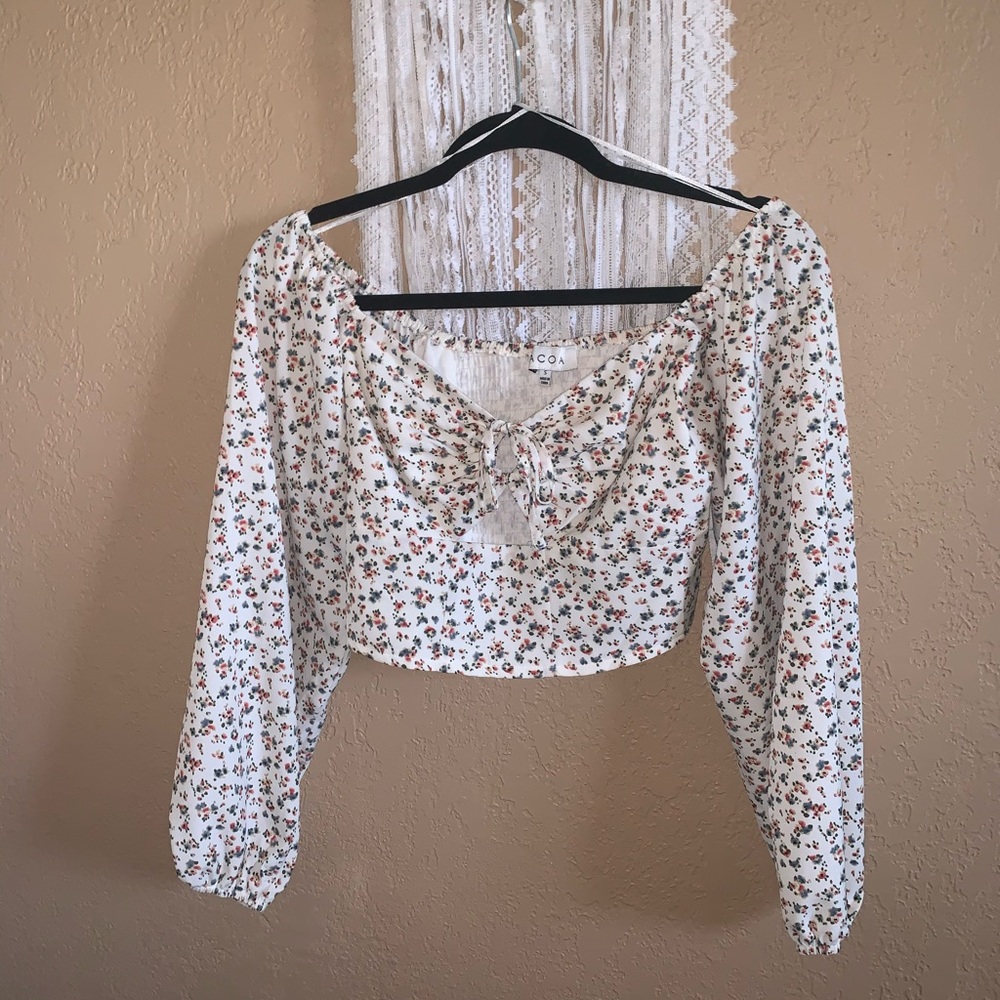 Floral Crop top